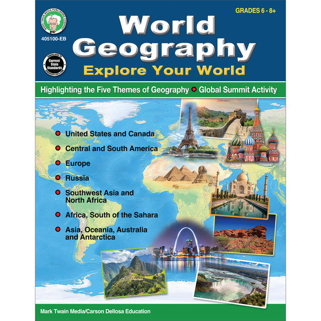 World Geography Workbook for Global Learning | Grades 6+