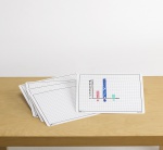 Write-On/Wipe-Off Graphing Mats - Set of 10